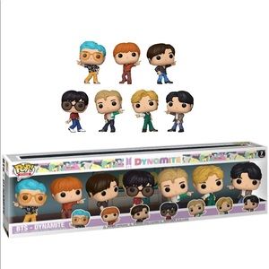 SOLD Funko Pop!
Pop! Rocks
Ft. BTS
Dynamite Edition!
Walmart Exclusive!